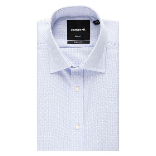 Rembrandt London Light Blue Textured Shirt